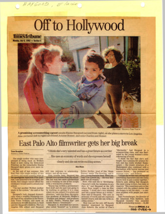 East Palo Alto Filmwriter Gets Her Big Break - Peninsula Times Tribune