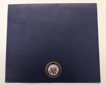 Certificates of Special Congressional Recognition for William Webster