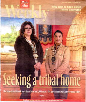 Seeking a Tribal Home - Palo Alto Weekly