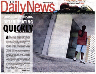 Subsidized Housing Deteriorating Quickly - The Daily News