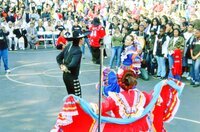 Cinco de Mayo Performers at Cesar Chavez Middle School