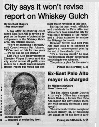City Says It Won't Revise Report on Whiskey Gulch - Peninsula Times Tribune