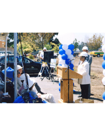 Photographs from the Groundbreaking Ceremony for the Boys & Girls Club