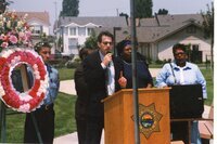 Dedication of Joel Davis Park - 2002