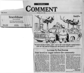 Rent Board No Longer Reflects the Community - Peninsula Times Tribune