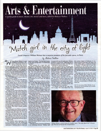 Match Girl in the City of Light - Palo Alto Weekly