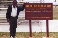 Kiwanis Sign at Martin Luther King, Jr. Park