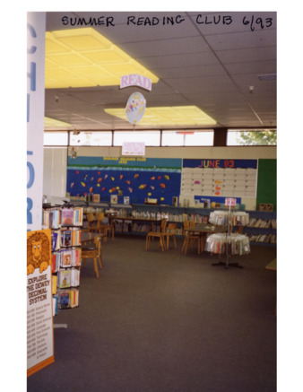 Summer Reading Club at EPA Library - 1993