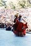 Photograph of Raices de Mexico Dancers Performing at the Greek Theater in Berkeley, CA
