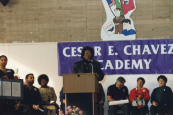 Cesar E. Chavez Academy Dedication Ceremony