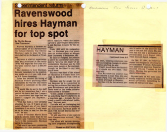 Superintendent Returns: Ravenswood Hires Hayman for Top Spot - Peninsula Times Tribune