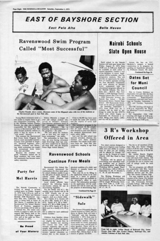 East of Bayshore Section from The Peninsula Bulletin Vol 6, No 42