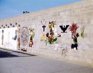Photograph of Murals at Ravenswood High School