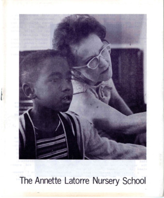 Pamphlet for The Annette Latorre Nursery School