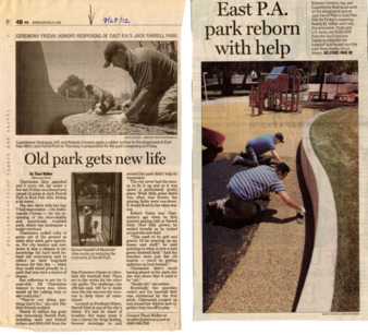 East P.A. park reborn with help - San Jose Mercury News