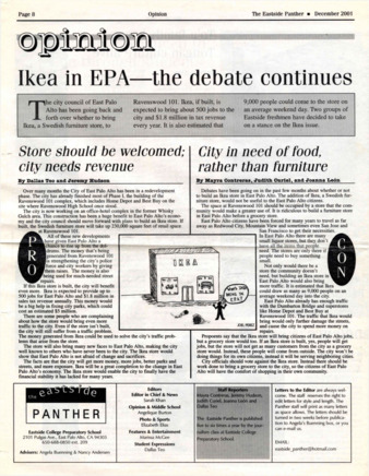 IKEA in EPA - The Debate Continues - The Eastside Panther
