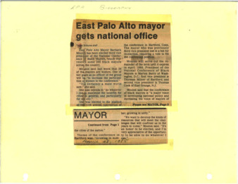East Palo Alto Mayor Gets National Office - Peninsula Times Tribune