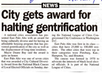 City gets award for halting gentrification - Daily News