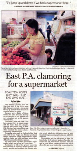 East P.A. clamoring for a supermarket - San Jose Mercury News