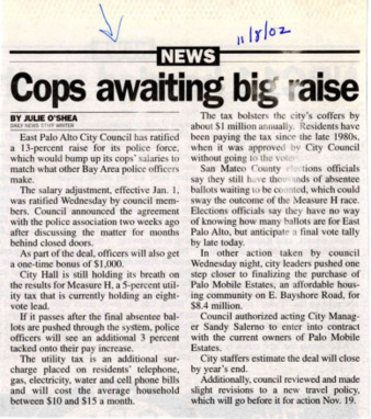 Cops awaiting a big raise - Daily News