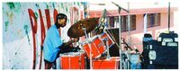 Drummer Performing at the East Palo Alto 20th Anniversary Festival