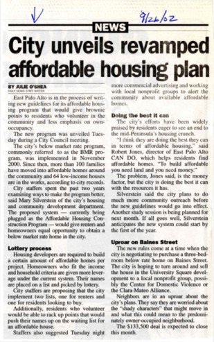 City unveils revamped affordable housing plan - Daily News