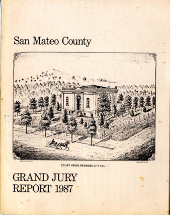 San Mateo County Grand Jury Report 1987