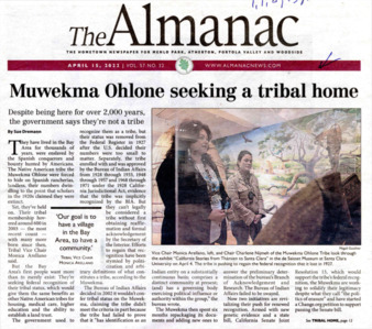 Muwekma Ohlone Seeking a Tribal Home - The Almanac