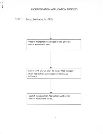 Incorporation Application Process