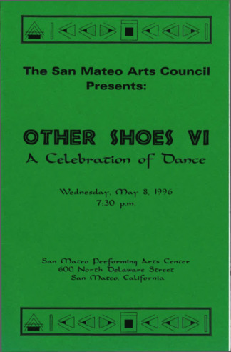 Program for the Other Shoes VI: A Celebration of Dance, 1996