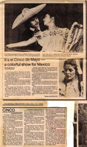 It's el Cinco de Mayo - A Colorful Show for Mexico - Peninsula Times Tribune