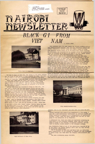 Nairobi Newsletter - June 1970