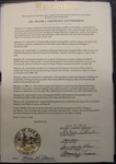Resolution from San Mateo Board of Supervisors Honoring Dr. Omowale Satterwhite