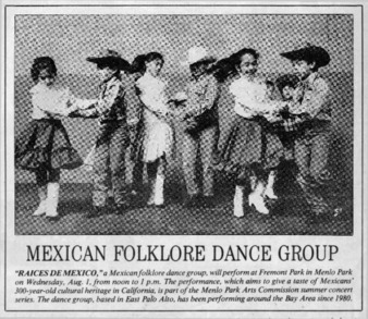 Mexican Folklore Dance Group - The County Almanac