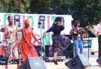 Dancers at Juneteenth Festival