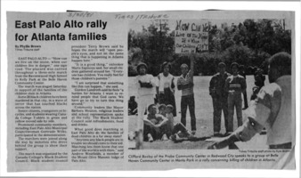 East Palo Alto Rally for Atlanta Families - Times Tribune
