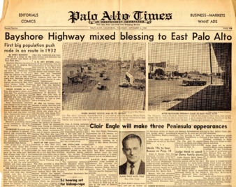 Bayshore Highway Mixed Blessing in East Palo Alto - Palo Alto Times