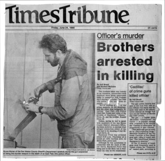 Cadillac' of Crime Guns Killed Officer - Times Tribune