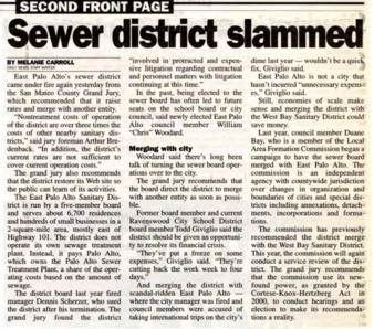 Sewer district slammed - Daily News