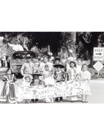 Photographs of Raices de Mexico Participating in the 17th Annual March Against Crime Parade in Menlo Park
