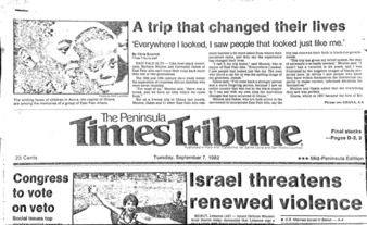 A Trip That Changed Their Lives - Peninsula Times Tribune